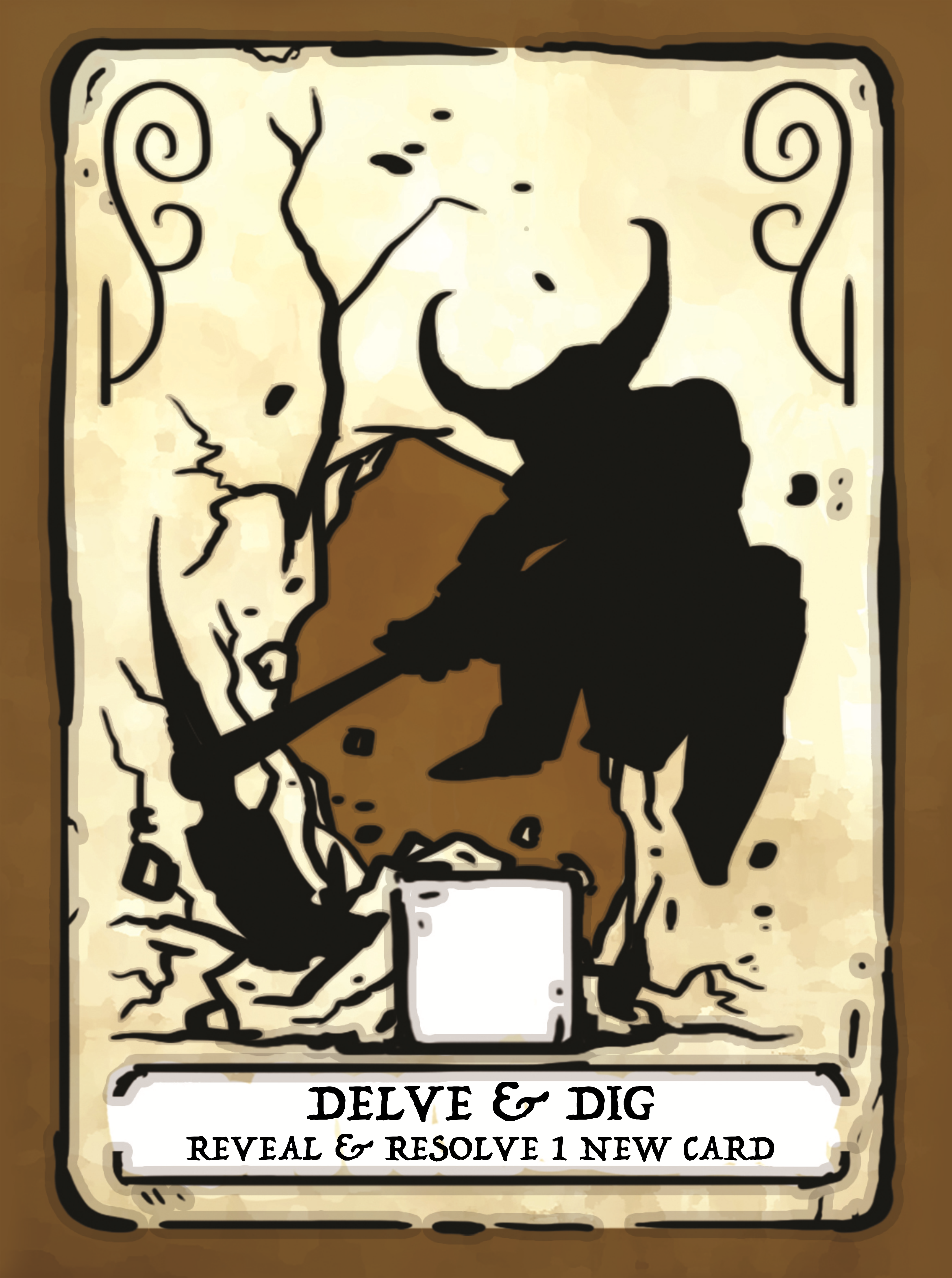 Delve and Dig Card